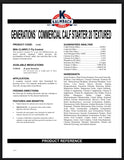 Commercial Calf Starter 20%, 50lb