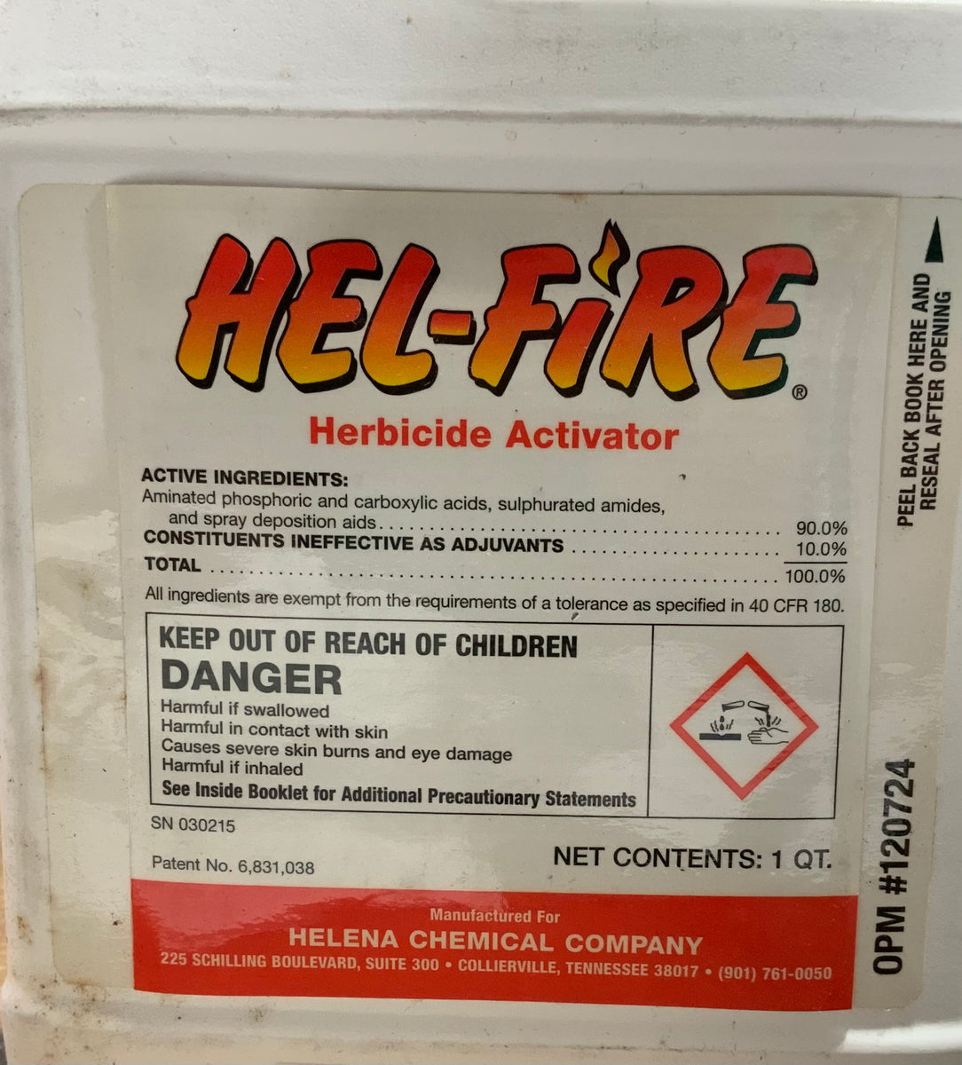 fuego herbicide Hel-Fire Herbicide Activator – G&DFarms