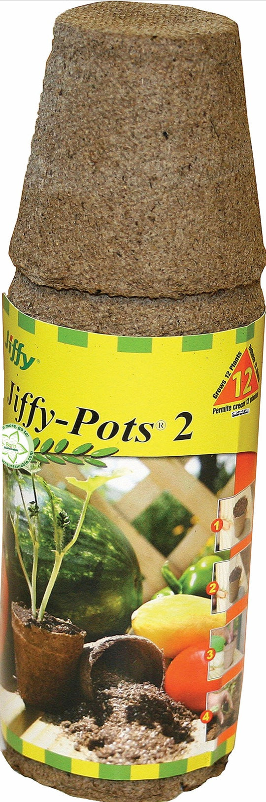 Jiffy Pots 2, 12ct