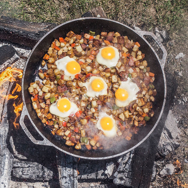 Lodge Cast iron Dual Handle Skillet