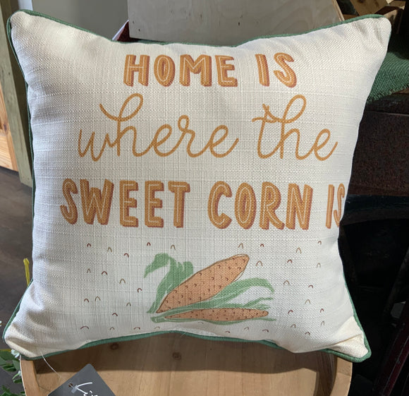 Pillow, Home is Where the Sweet Corn Is