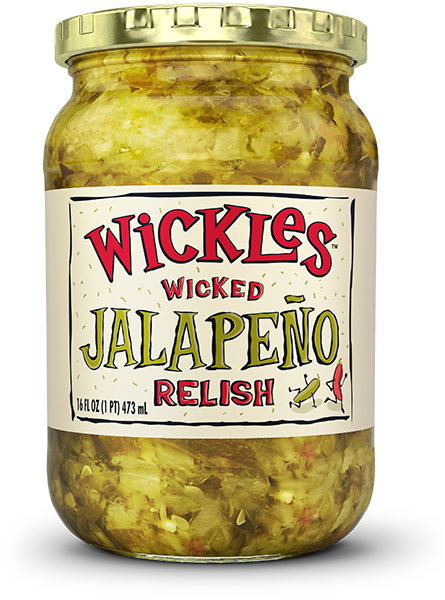 Wickles Wicked Jalapeño Relish, 16oz