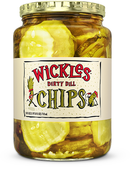 Wickles Dirty Dill Chips, 24oz