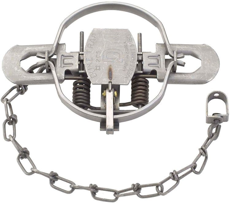 Duke #3 Rubber Jaw Coil Spring Trap