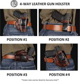 1791 GunLeather 4-Way Multi-Fit Holster