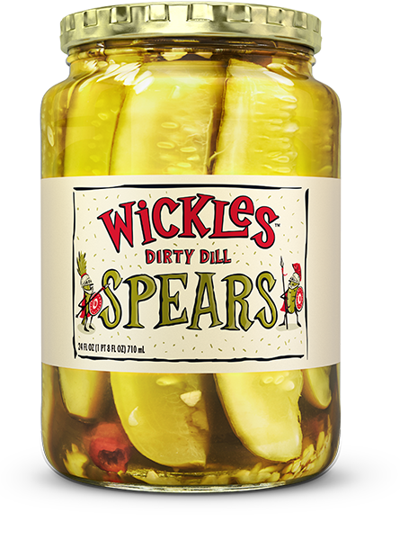Wickles Dirty Dill Spears, 24oz