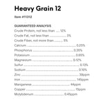 Heavy Grain Horseshoe Feed 12%, 50lb