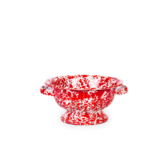 Crow Canyon Splatter Small Berry Colander, 1qt