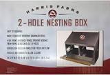 Nesting Box, Galvanized 2-Hole