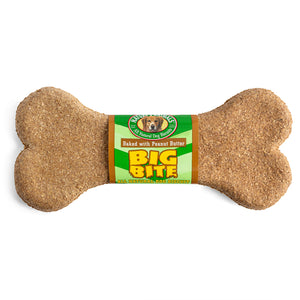 Big Bite Peanut Butter Dog Biscuits