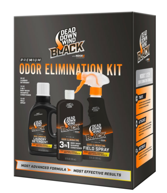 Dead Down Wind Black Premium Odor Elimination Kit