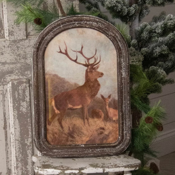 Arched Deer Print