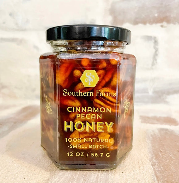 Honey, Cinnamon Pecan, 12oz