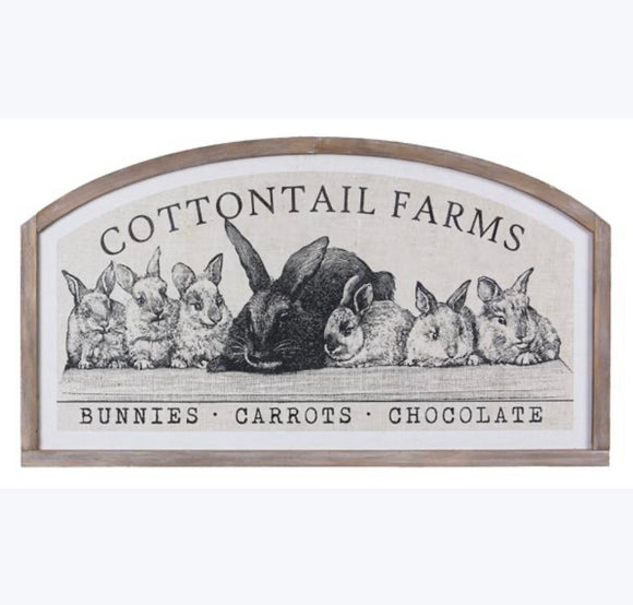 Cottontail Farms Sign