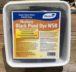 Monterey Blue or Black Pond Dye WSB