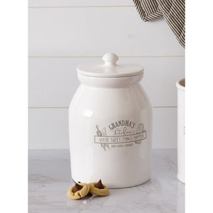 Ceramic Grandma’s Cookie Jar/ Cookie Plate