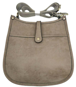 Distressed Crossbody Messenger Bag