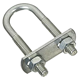 U-Bolt with Hex Nuts