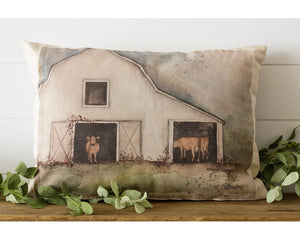 Cows in Barn Decor