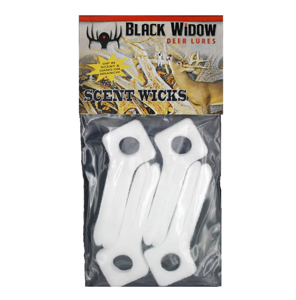Black Widow Scent Wicks, 4pk