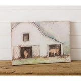 Cows in Barn Decor