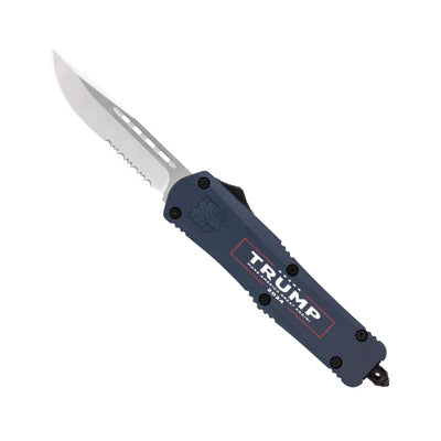 Cobratec FS-3 Trump 2024 OTF Knife, Blue