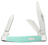 Case Seafoam Green G-10, SS Blade