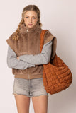 Cora Quilted Puffer Tote