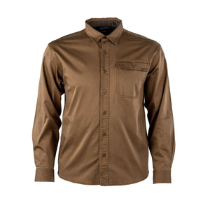 Habit Washed Woven Button Up, Otter