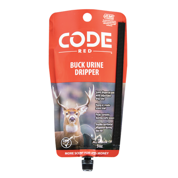 Code Red Buck Urine Dripper, 3oz