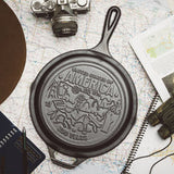 Lodge Cast Iron USA 250 Year Skillet, 10.25”