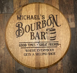 Authentic Whiskey/Wine Barrel Lazy Susan