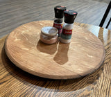 Authentic Whiskey/Wine Barrel Lazy Susan