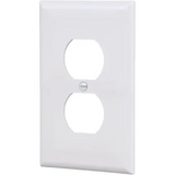 Light Switch Receptacle & Plates , White