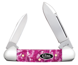 Case XX Pink Crackle Kirinite, SS Blade