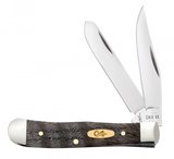 Case Black Curly Oak Wood, SS Blade