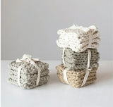 Cotton Crochet Coaster Set