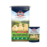 Start Right Chick Feed 18% Medicated, 50lb