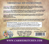Carmie’s Peaches N’ Cream Cheesecake Dip Mix