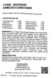 Southeast Gamecock Conditioner  17%, 50lb