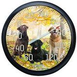 Indoor/Outdoor Thermometer,  13.25”
