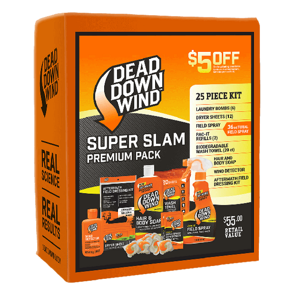 Dead Down Wind Super Slam Scent Elimination Kit