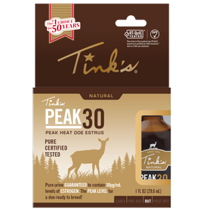 Tink’s Peak 30 Doe Estrous, 1oz