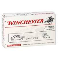 Winchester 223 FMJ, 55 Grain