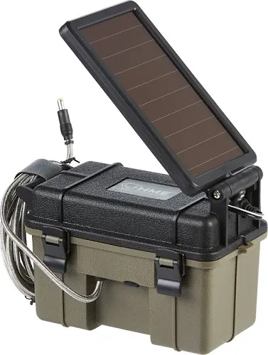 HME Universal Trail Camera Solar 12V Battery Kit