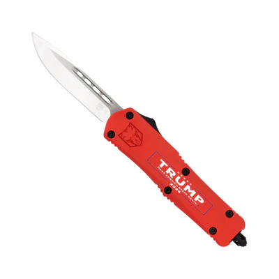 Cobratec FS-3 Trump 2024 OTF Knife, Red