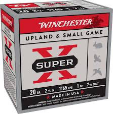 Winchester Super X 20 Gauge Upland & Small Game Load