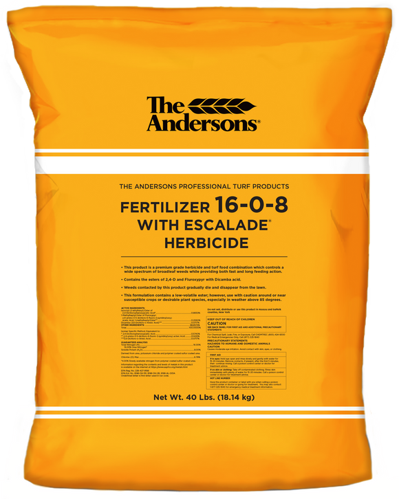 accent gold herbicide Fertilizer, 16-0-8 with Escalade Herbicide, 40lb – G&DFarms