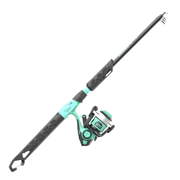 Zebco Rambler Telescoping Spinning Combo, 5'3