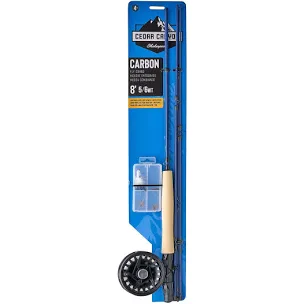 Shakespeare Cedar Canyon Fly Rod Combo, 8’